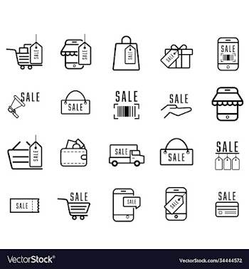 shopping online delivery service concept icon