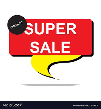 Shopping sales countdown promotional vector image