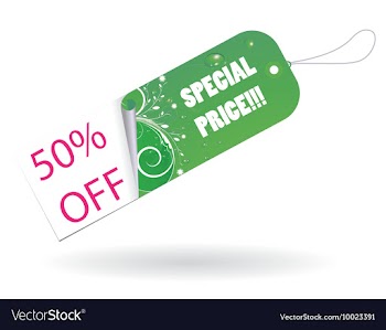 Shopping tag vector image