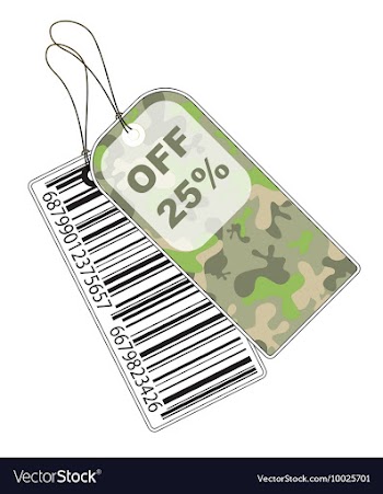 Shopping tag vector image