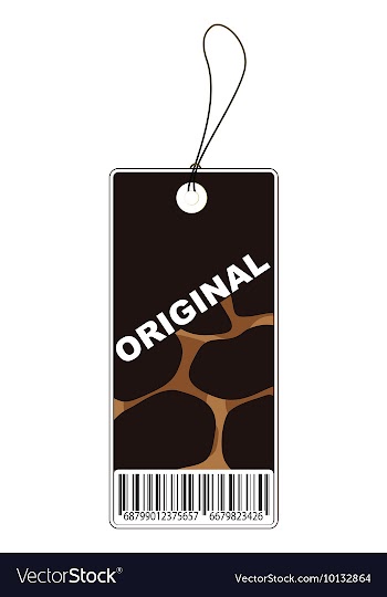 Shopping tag vector image