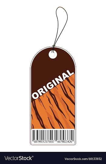 Shopping tag vector image