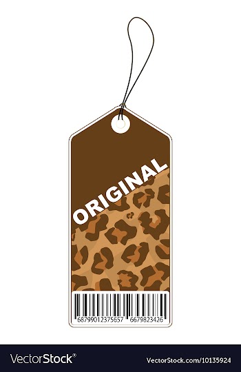 Shopping tag vector image