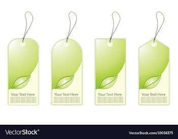 Shopping tags vector image