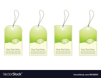 Shopping tags vector image