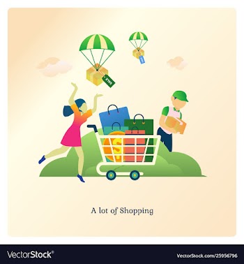  					Shopping vector&nbsp;image														
