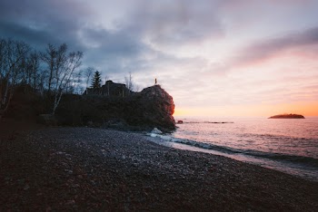 Shore During Golden Hour