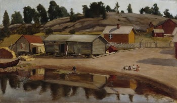 Shore view from koivisto, 1907, | Free Photo - rawpixel