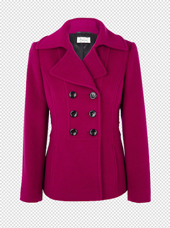 Short Coat For Women PNG Image With Transparent Background