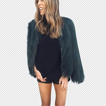 Short Coat For Women PNG Photo