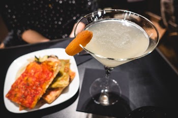 Short drink with dried apricot 