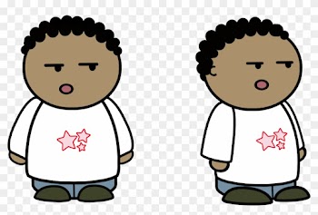 Short Person Clipart - Black People Cartoon Png