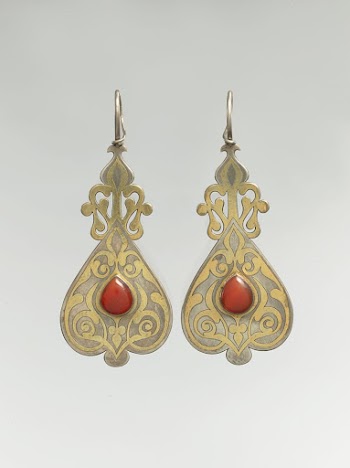 Short Temple Pendant, One of a Pair | Free Photo - rawpixel