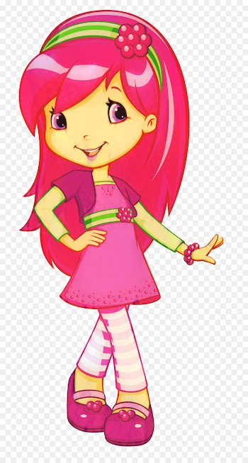Shortcake, Coloring Book, Raspberry Torte, Cartoon, Pink PNG