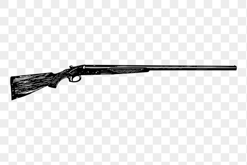 Shotgun png sticker, vintage weapon | Free PNG - rawpixel