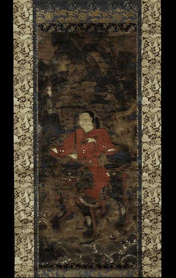 Shotoku Riding a Lion. Original | Free Photo - rawpixel