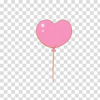 Shoujo, pink heart illustration transparent background PNG clipart