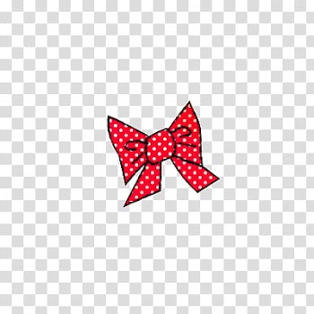 Shoujo, red ribbon illustration transparent background PNG clipart