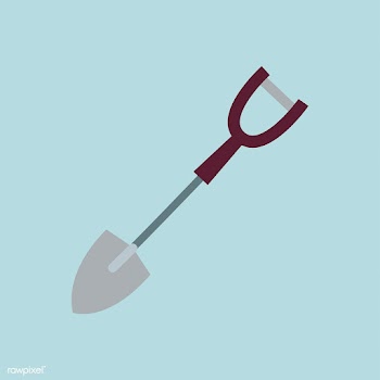 Shovel for gardening and farming illustration | Free stock vector - 462190