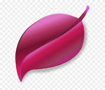 Showing Post &amp; Media For Pink Leaf Cartoon - Oval