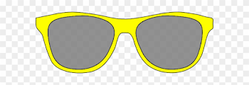 Showing Post & Media For Sun Glass Cartoon - Clip Art Yellow ...