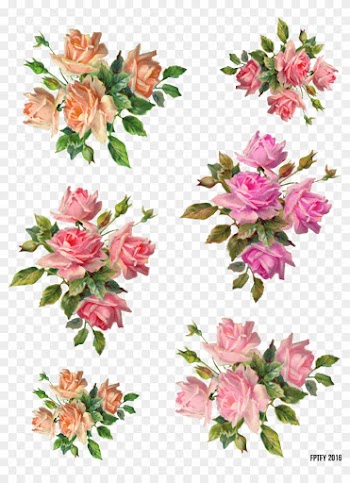 [showmyads] - Free Vintage Rose Png