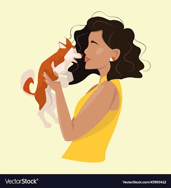 shows a girl holding her dog in her arms