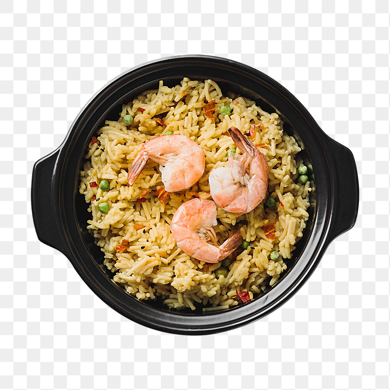 Shrimp fried rice  png | Free PNG - rawpixel