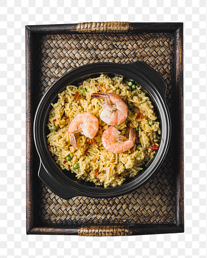 Shrimp fried rice png sticker, | Free PNG - rawpixel