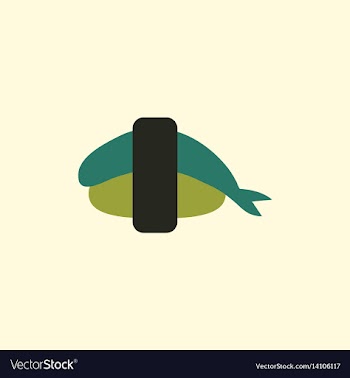 Shrimp sushi japanese food sushi with shrimp vector image