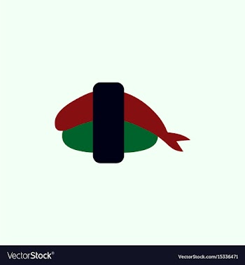 Shrimp sushi japanese food sushi with shrimp vector image