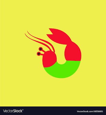 Shrimp vector image
