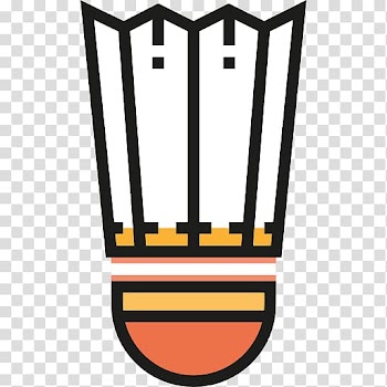 Shuttlecock Badminton Scalable Graphics Icon, Seeking a white feather transparent background PNG clipart