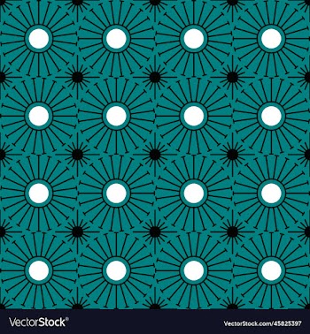 shweshwe sun pattern blue