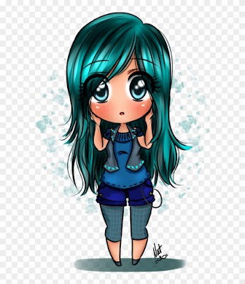 Shy Chibi Girl By Lyrithyhime - Girl Art
