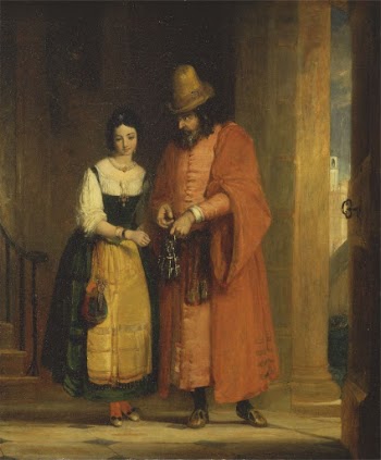 Shylock and Jessica from the 'Merchant | Free Photo - rawpixel
