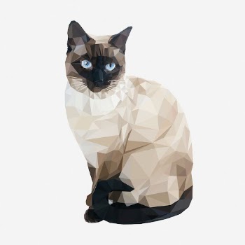 Siamese cat clipart illustration. Free | Free Photo - rawpixel