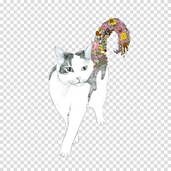 Siamese cat Kitten T-shirt Chipmunk Illustration, White cat transparent background PNG clipart