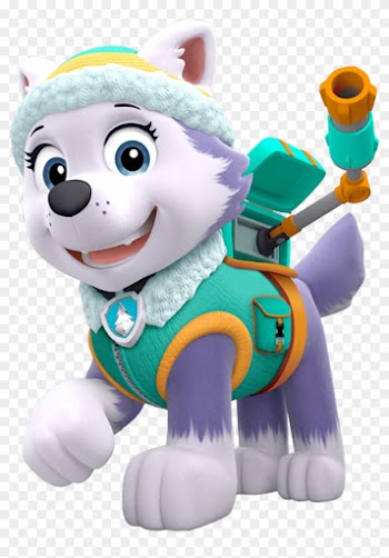 Siberian Husky Super Paw Patrol Adventure Puppy Party - Everest Paw Patrol