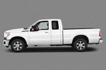 Side Pickup Truck Free PNG Image