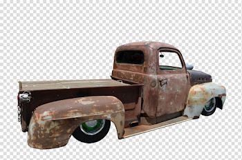 Side Pickup Truck Transparent Background PNG