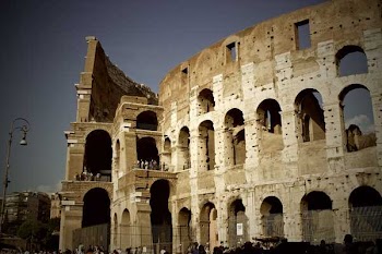          Side View Colosseum Rome Free Photo     