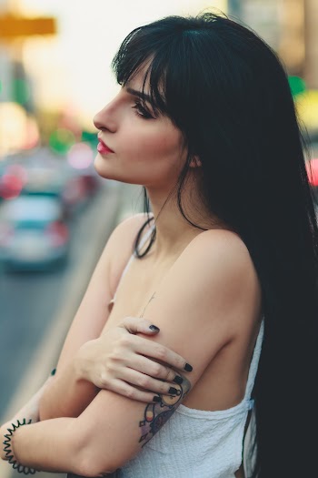 Side View Photo Of Woman  