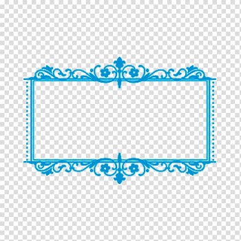 Sidewalk chalk, Blue chalk frame pattern transparent background PNG clipart