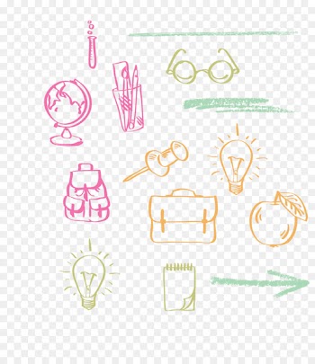 Sidewalk chalk Clip art - Vector chalk painting 