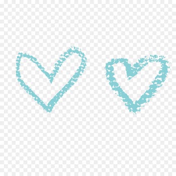 Sidewalk chalk Heart Borste - Love chalk brush 