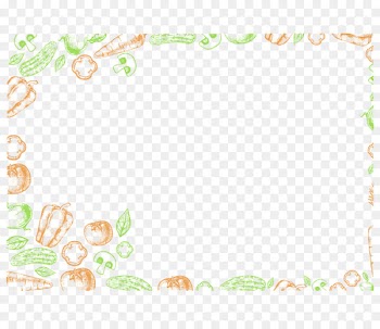 Sidewalk chalk Vegetable Icon - Hand-painted chalk colored vegetable food 