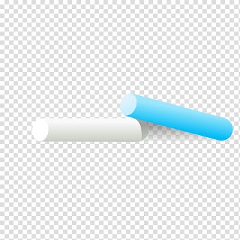Sidewalk chalk White , Blue and white chalk model transparent background PNG clipart