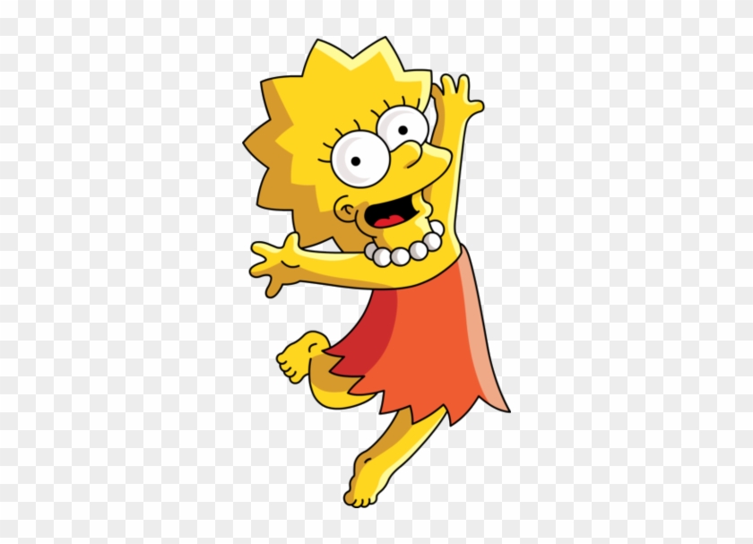 Siempre Va Con Su Mejor Amigo Milhouse Van Houten - Lisa Simpson Png