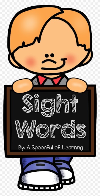 Sight Word Learning Clip Art - Sight Word